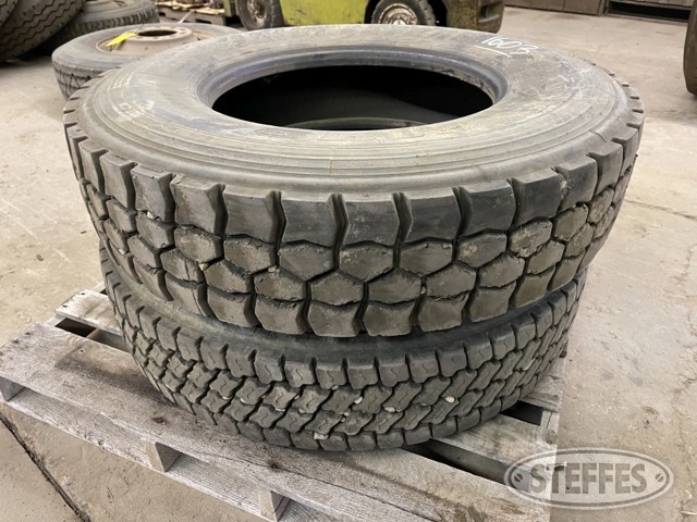 (2) Drive tires